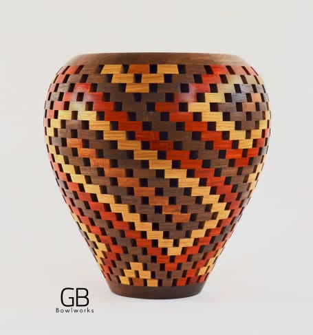 Hand turned wooden bowls